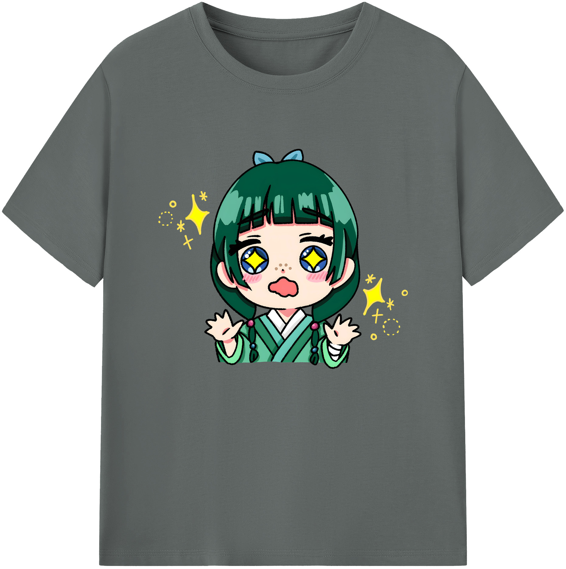 （画像用） 薬屋のひとりごと The Apothecary Diaries 綿100％ メンズ半袖Tシャツ｜肌触りやわらか＆通気性